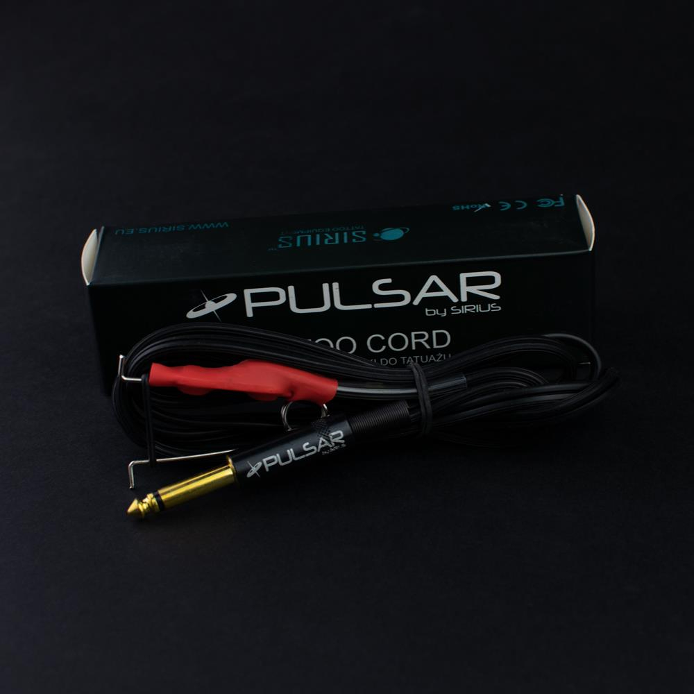 1,75m Fekete Clip Cord Kábel /2. Típus/ - Pulsar