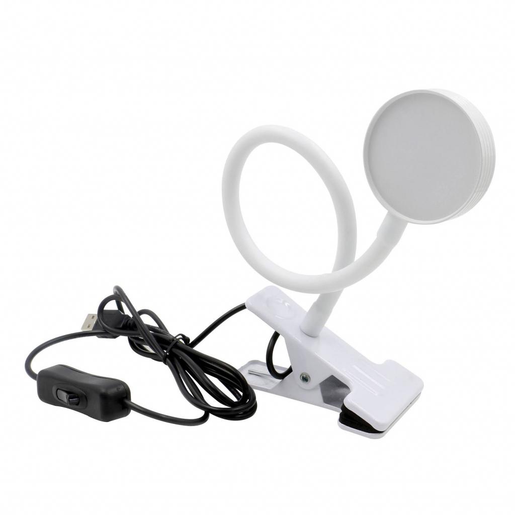 Nagy fényerejű Fehér színű hajlítható LED lámpa USB csatlakozóval (felcsíptethető)
