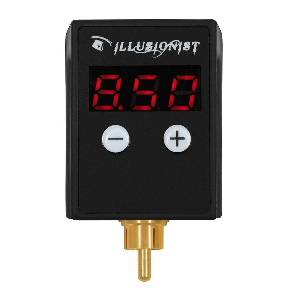 Akkumulátoros hordozható LCD mini tetováló tápegység / RCA