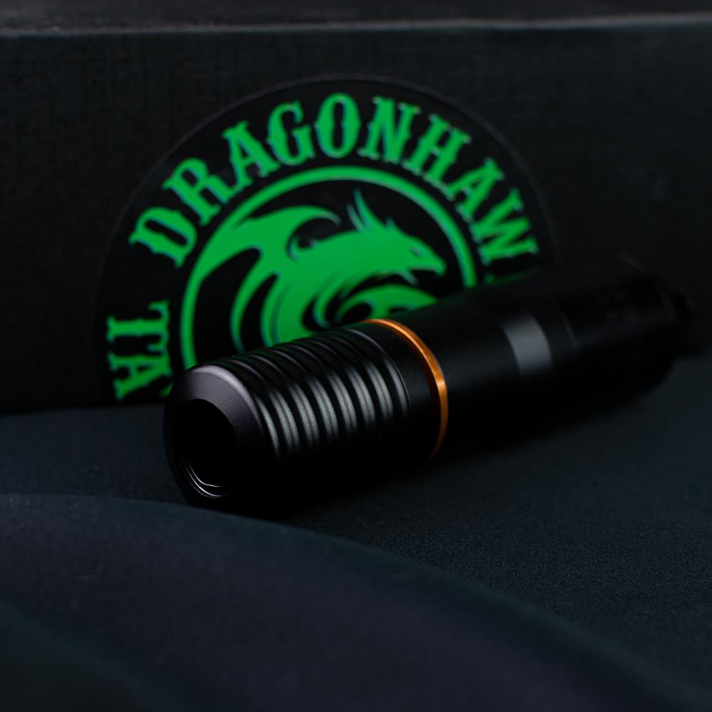 Fekete Tetováló Toll + Ajándék DC kábel - Dragonhawk J2