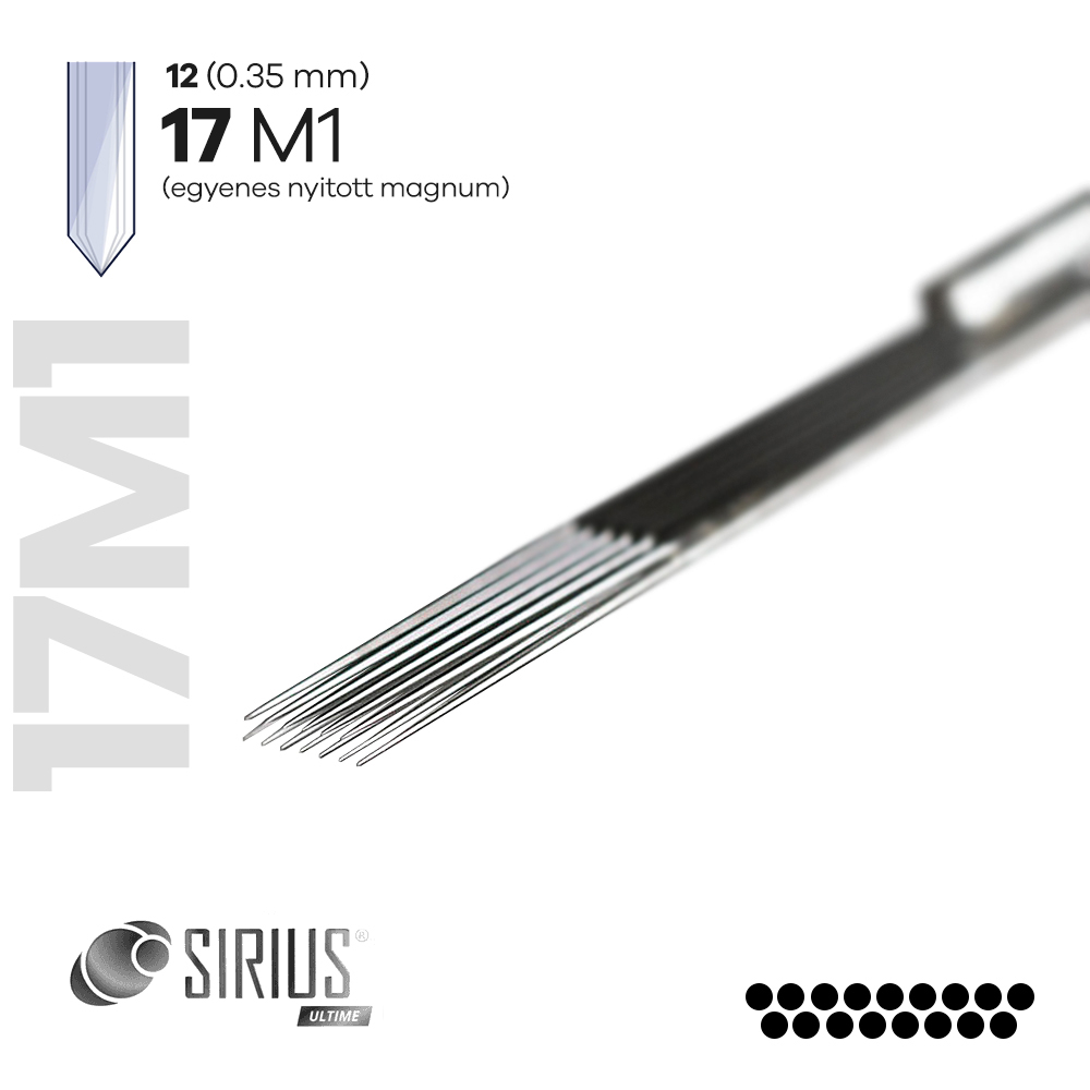 17M1 (5db) Magnum Tetoválótű - SIRIUS ULTIME