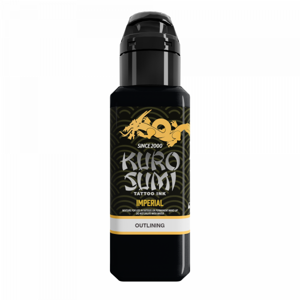 44ml-es Outlining  Fekete Tetoválófesték - Kuro Sumi Imperial