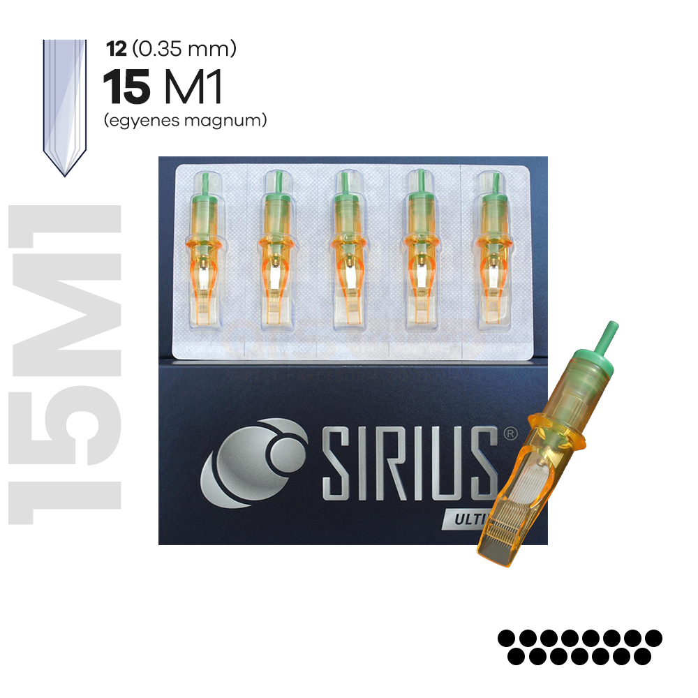 1215M1 0.35mm-es Magnum Tűmodul (20db) - Sirius Ultime