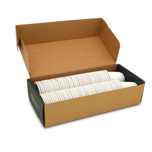Komposztálható/Biológiailag lebomló 130ml-es Papírpoharak (100db/doboz) - THE INKED ARMY 