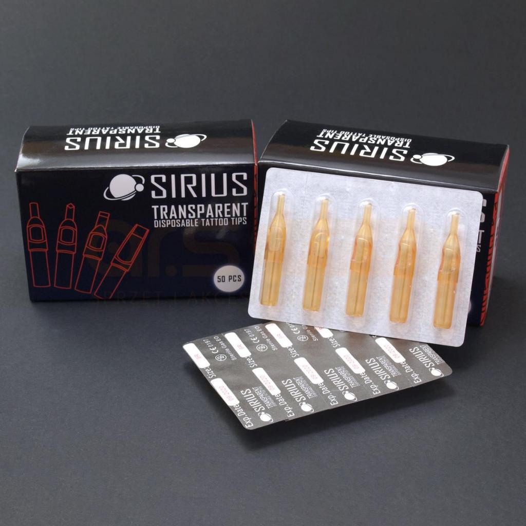 01RT 50db-os Eldobható Steril Műanyag Csőr (Narancssárga) - SIRIUS