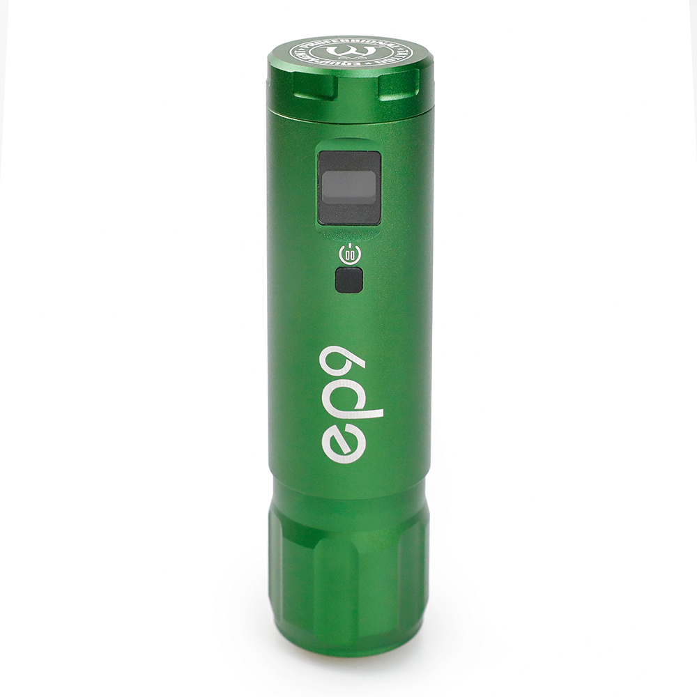 AVA GT EP9 Vezeték nélküli akkumlátoros Pen Tetoválógép (Zöld) - 4,2mm