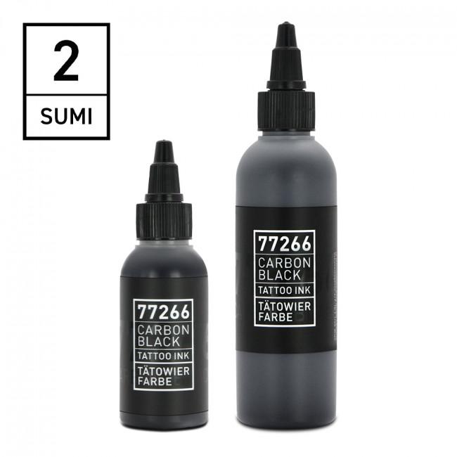 Carbon Black 50 ml Tetoválófesték / Sumi 02 - (REACH MEGFELELŐ)