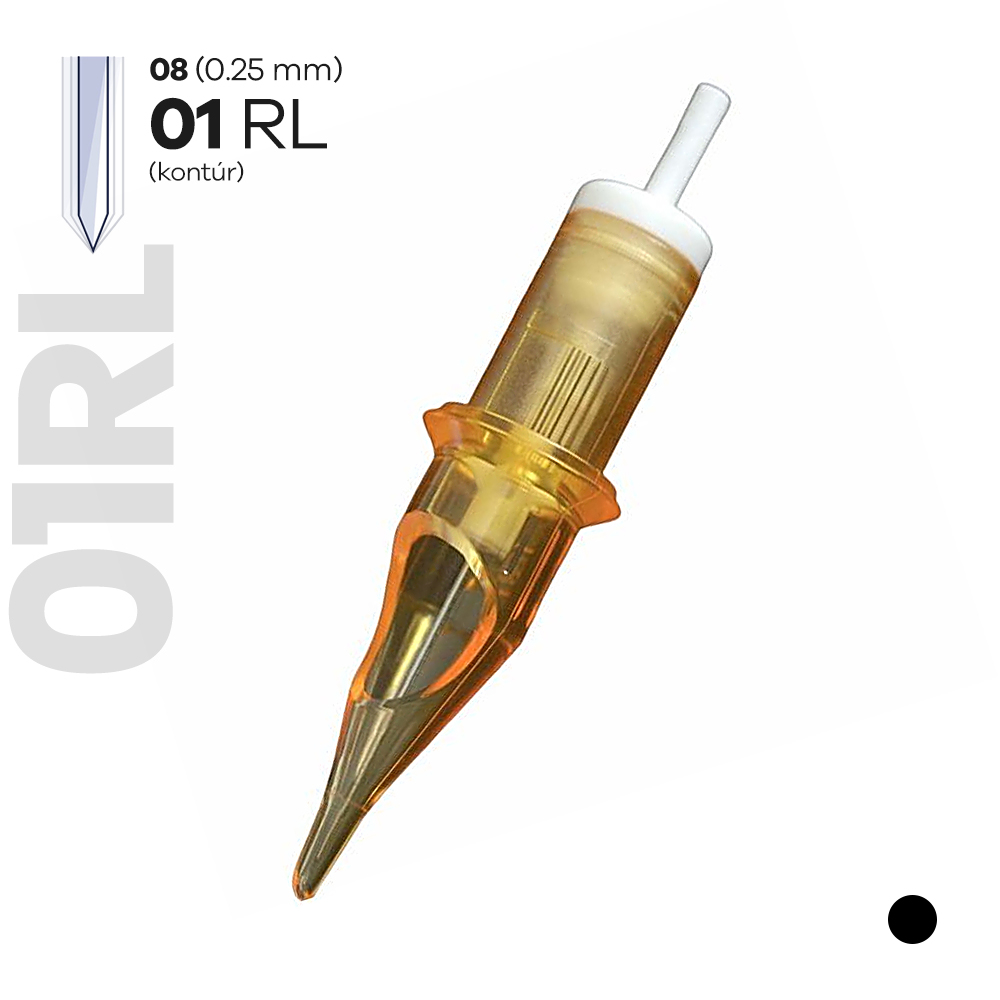 0801RL (5db) 0.25mm-es Kontúr Tetováló Tűmodul - SIRIUS ULTIME