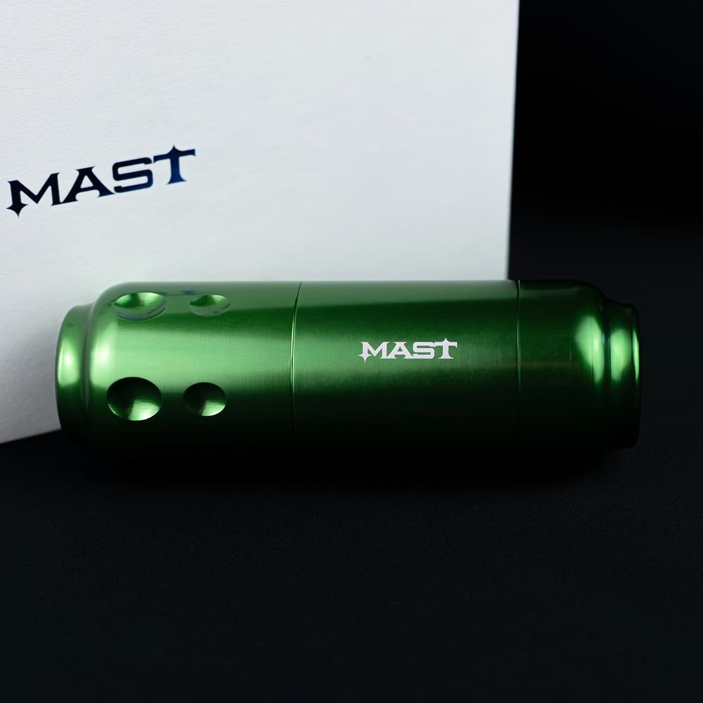 Zöld Toll Tetoválógép 4mm Lökethosszal - MAST Sensor