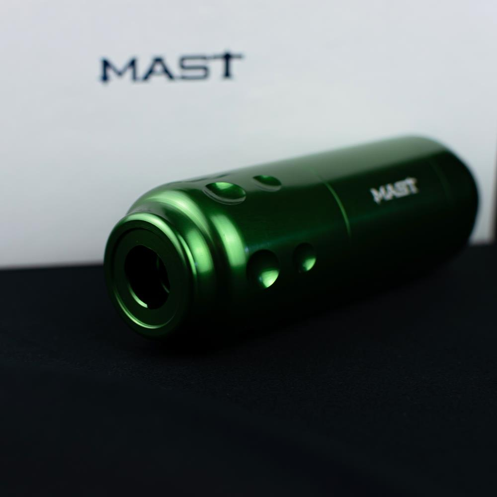 Zöld Toll Tetoválógép 4mm Lökethosszal - MAST Sensor