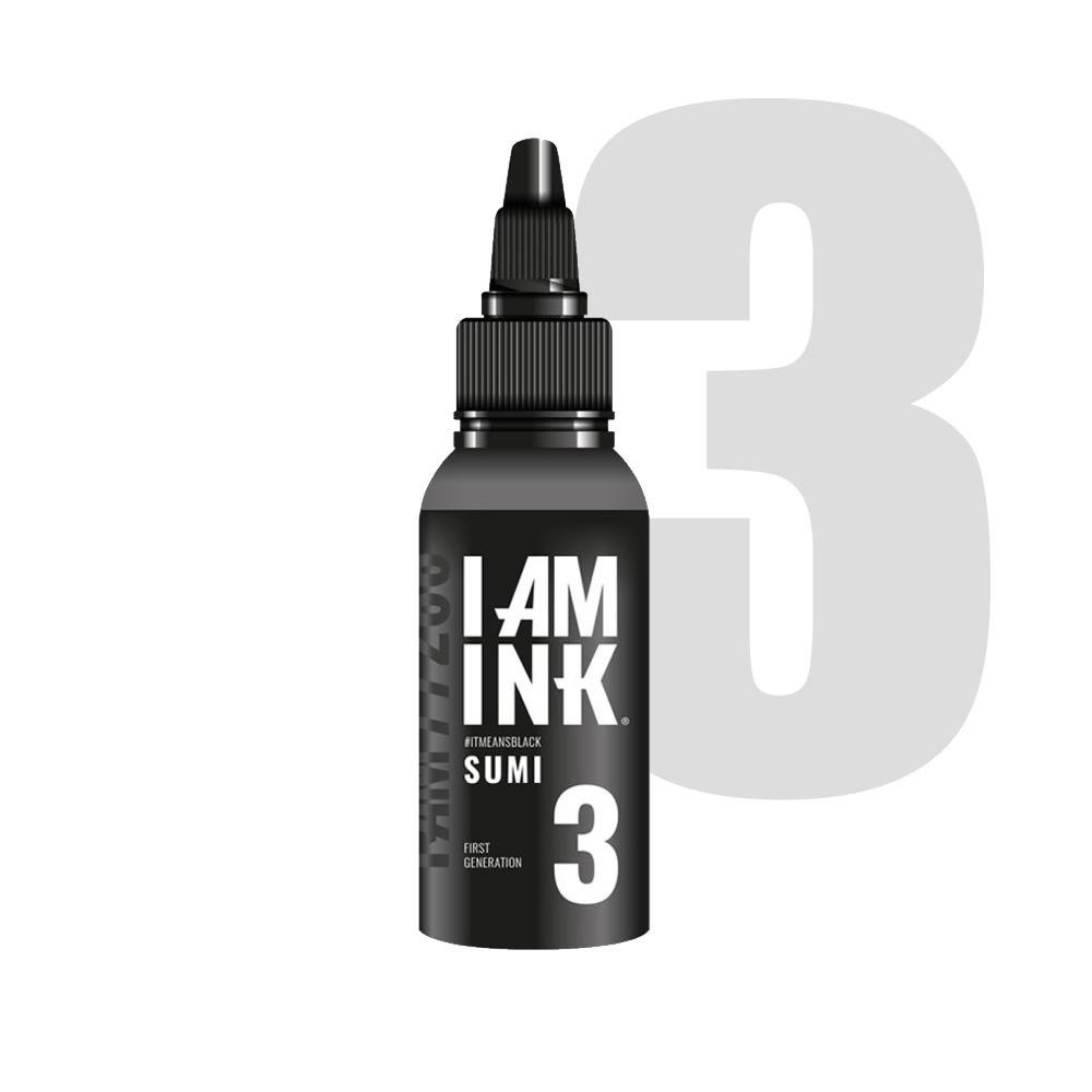 Tetováló Festék - I am Ink SUMI#3 (50ML)