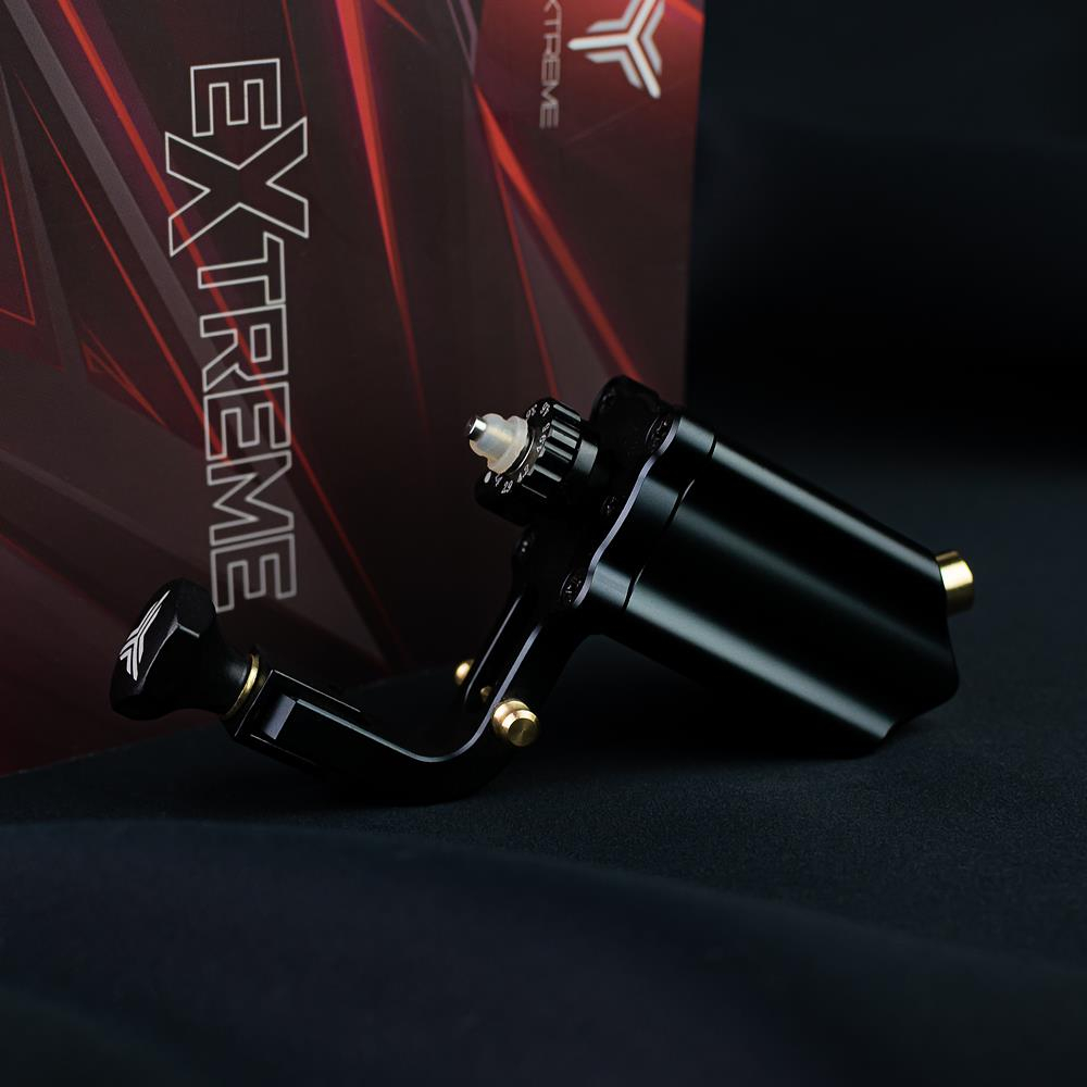 Dragonhawk Extreme - V2S - Direct Drive - Forgómotoros Tetoválógép - Fekete